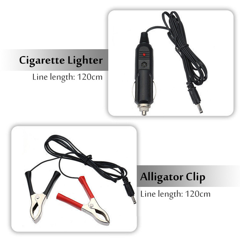 encendedor de cigarrillos de la ayuda del sistema del panel solar de la prenda impermeable IP65 de 20W y clip de cocodrilo