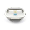 Fiambrera eléctrica blanca CE LFGB ROHS con contenedor de acero inoxidable